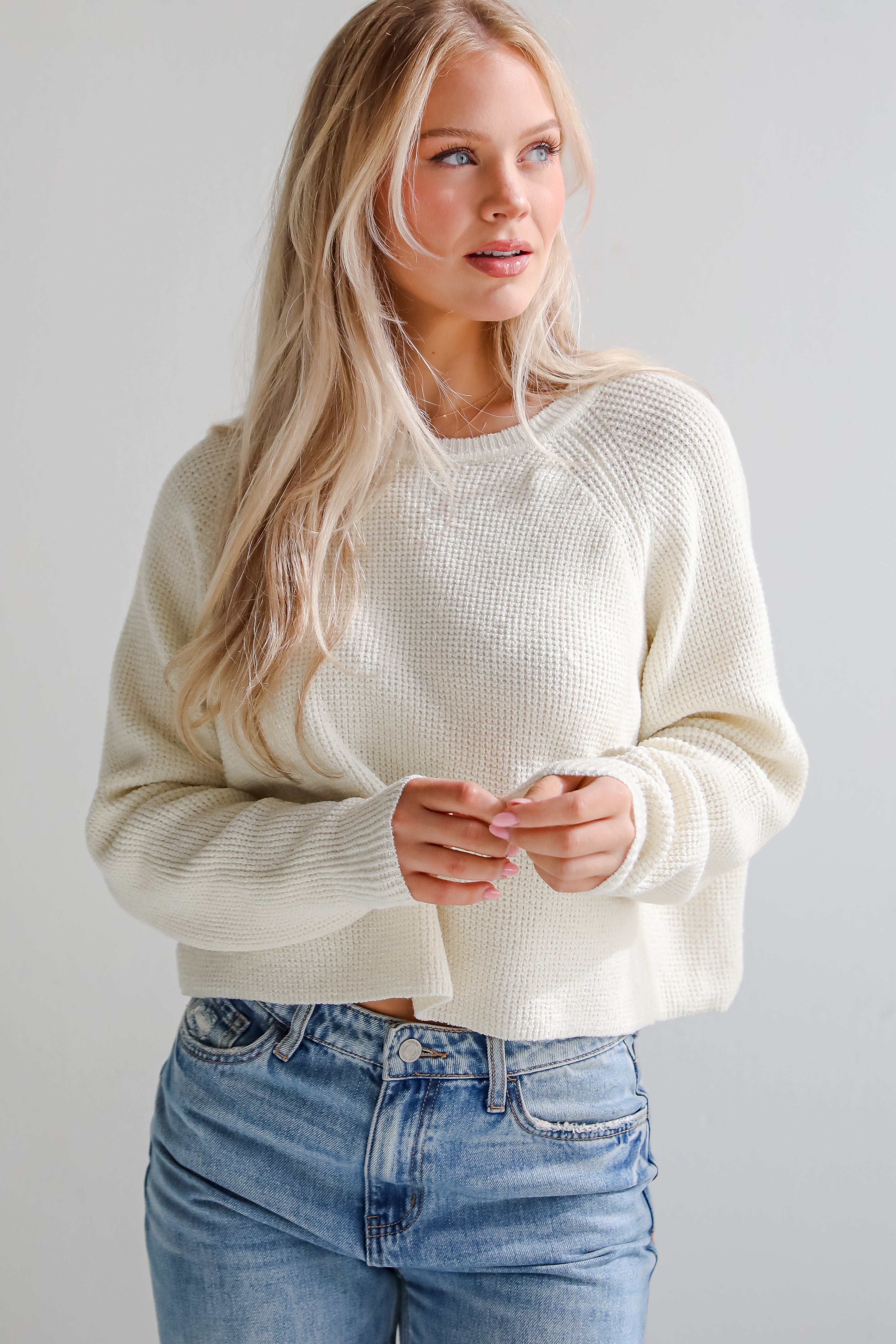 Incredibly Cozy Cream Sweater