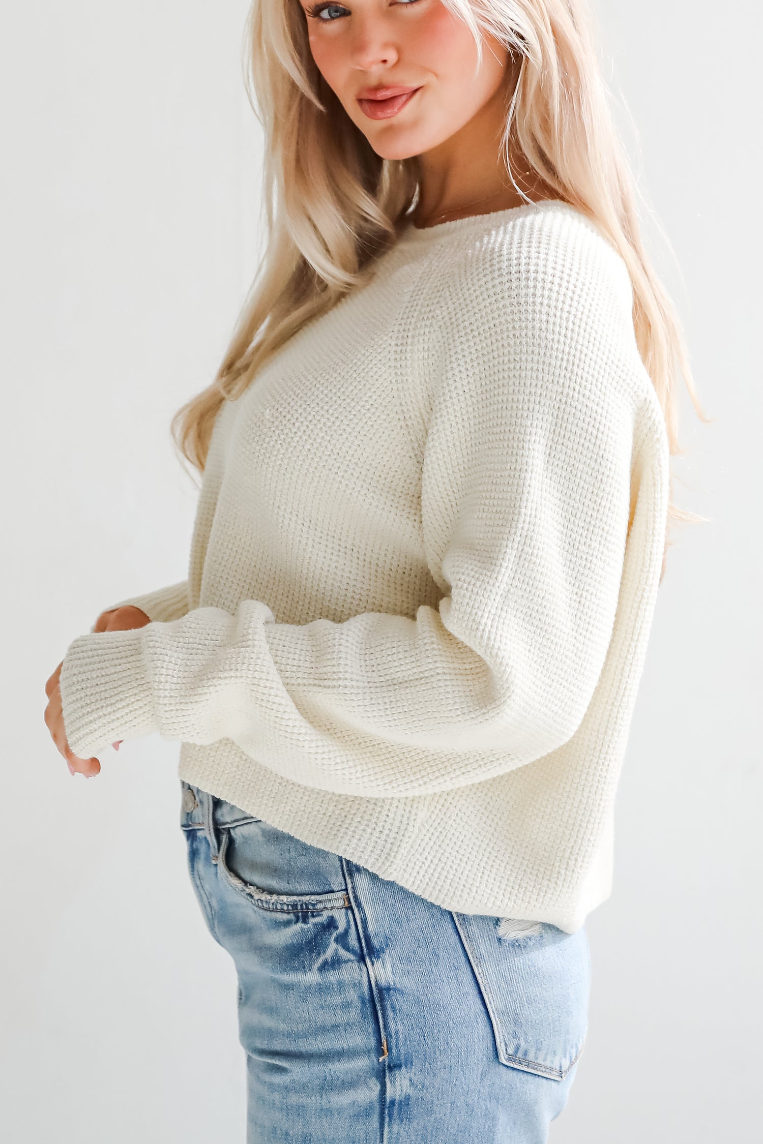 Incredibly Cozy Cream Sweater