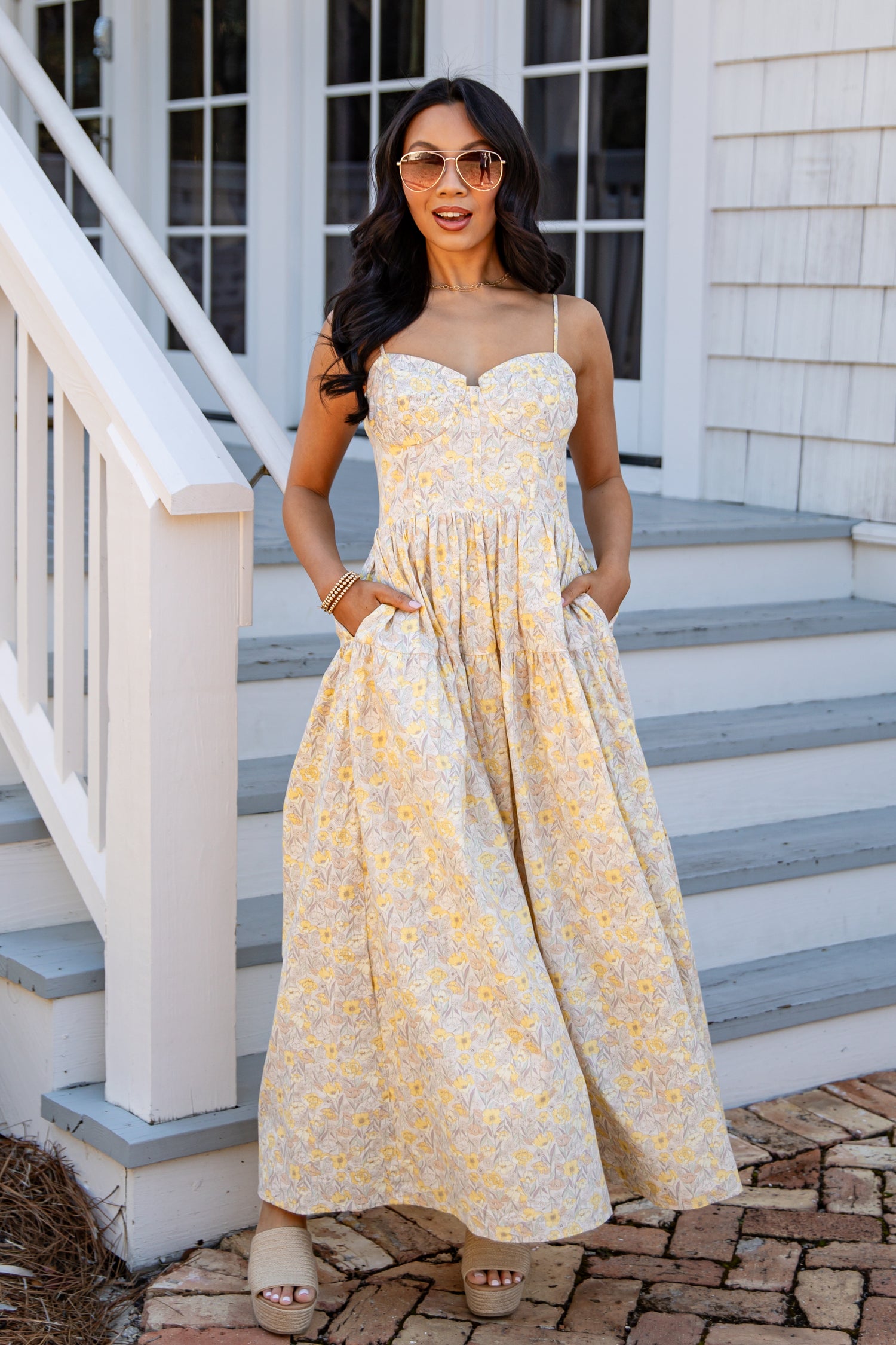 Sunlit Meadow Cream Floral Midi Dress | Trendy Women's Dress | DressUp Dress Up Sunlit Meadow Cream Floral Midi Dress | Trendy Women's Dress | DressUp Dress Up