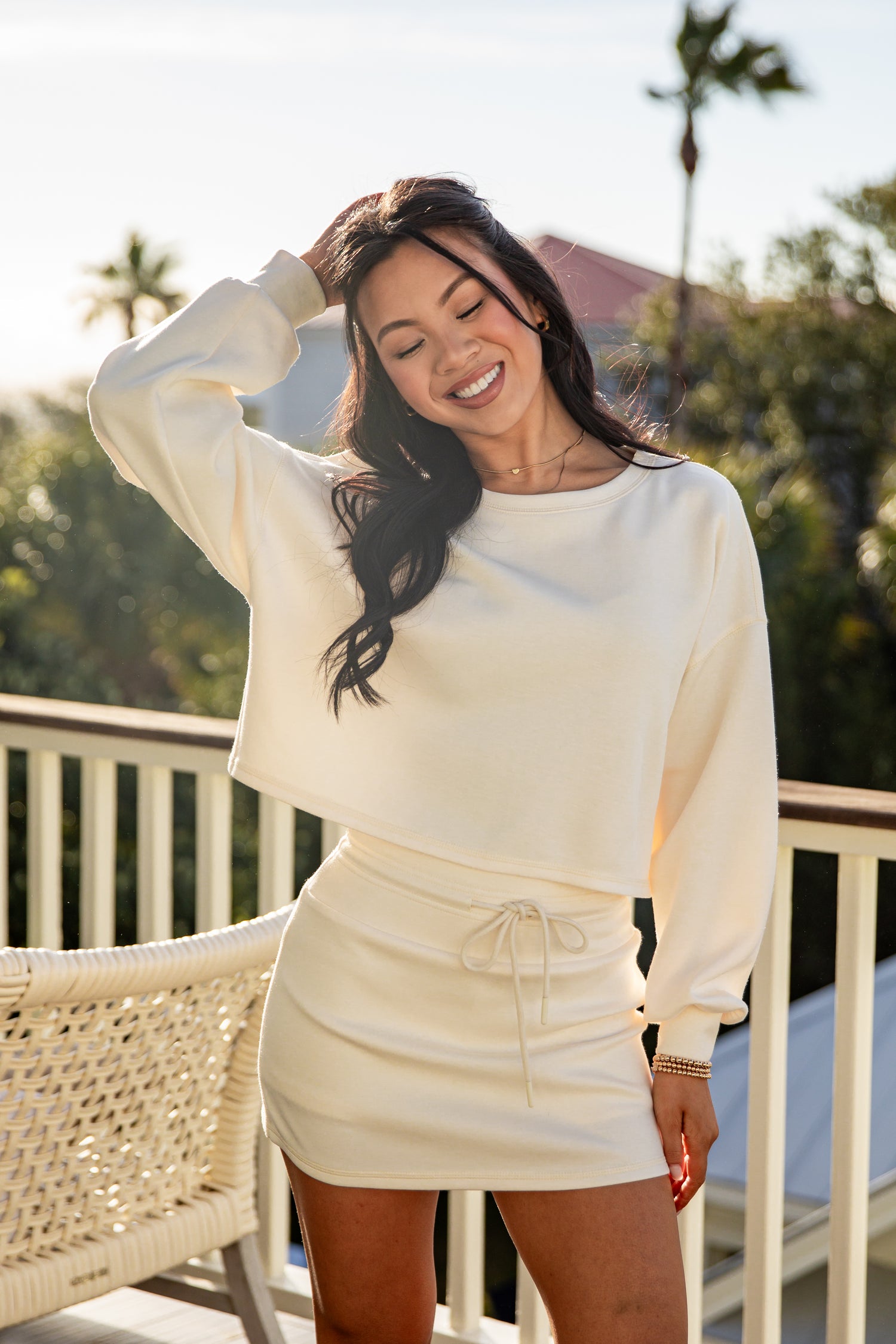 Cozy Chic Casual Long Sleeve Top | Trendy Women's Tops | ShopDressUp Cream / Small Cozy Chic Casual Long Sleeve Top | Trendy Women's Tops | ShopDressUp Cream / Small