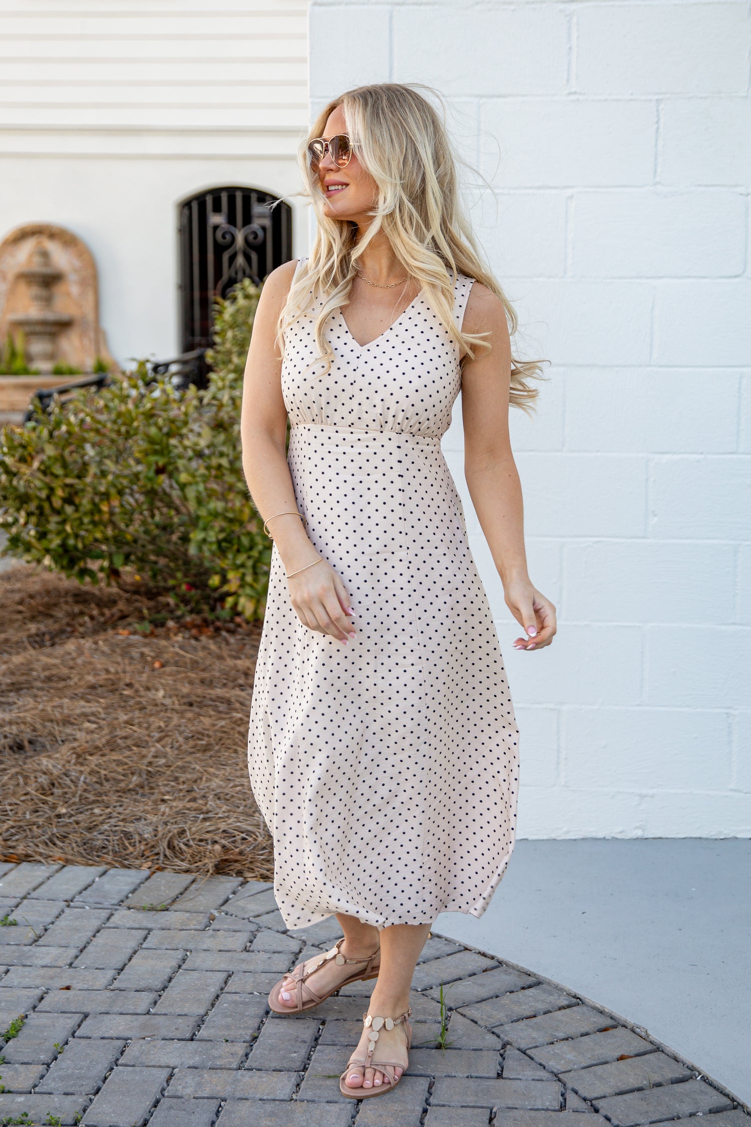 Polka Dot Cream Midi Dress | Trendy Women's Dress | ShopDressUp Dress Up Polka Dot Cream Midi Dress | Trendy Women's Dress | ShopDressUp Dress Up