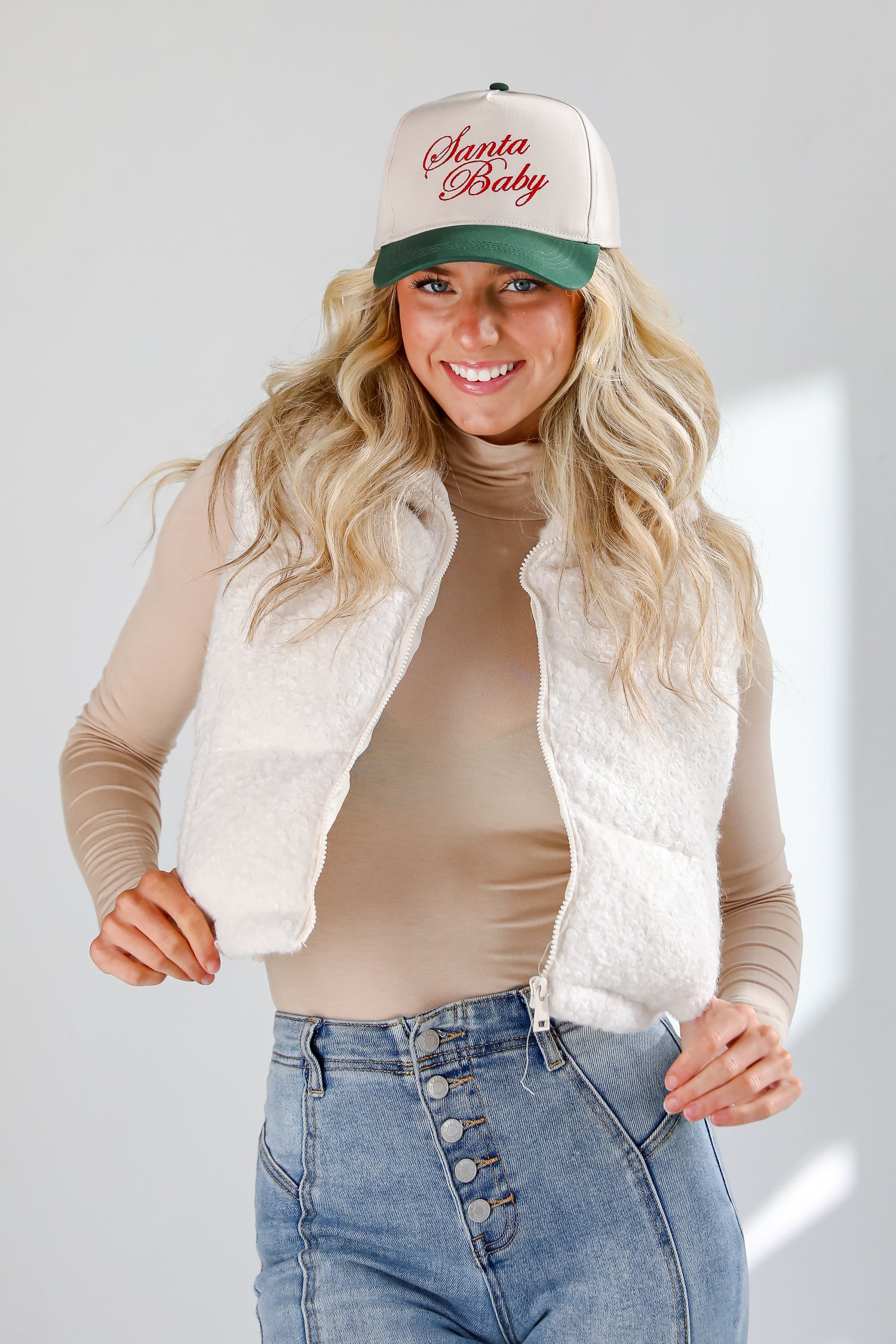 Cute Teddy Puffer Vest Women's Outerwear ShopDressUp – Dress Up