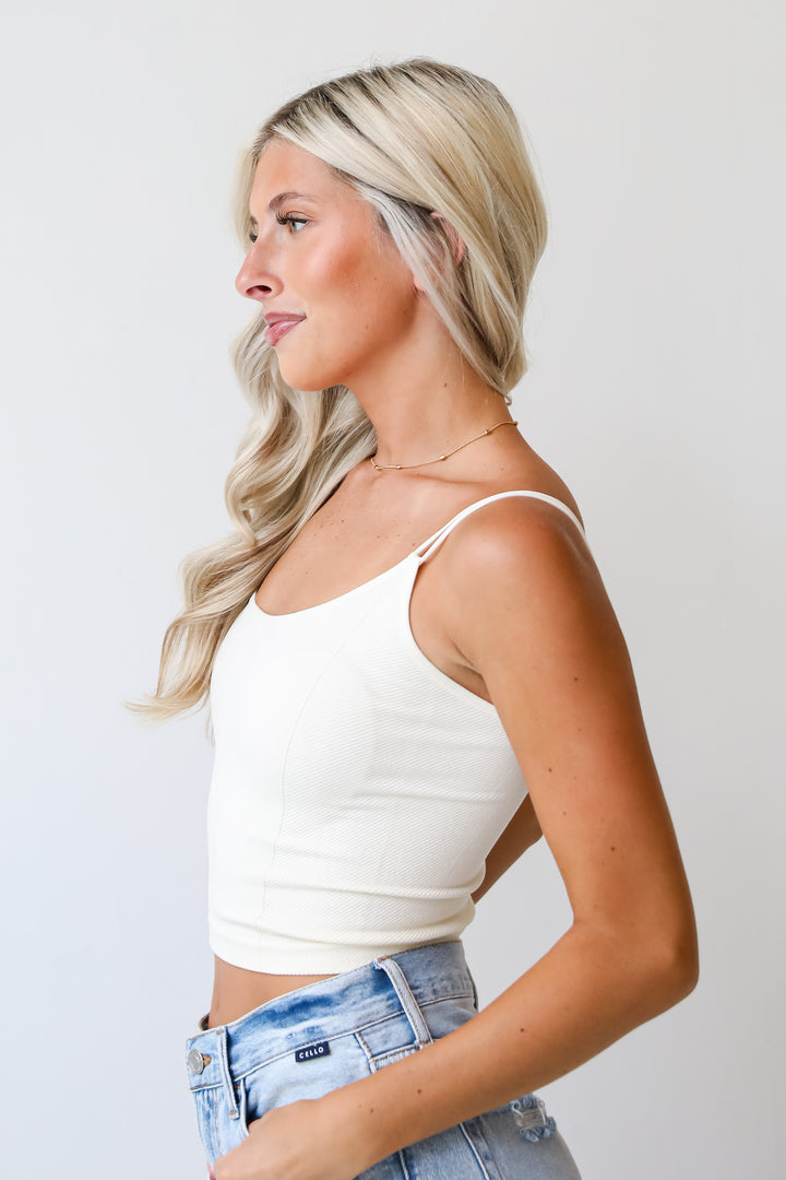 Fresh Take Seamless Cropped Cami Tank