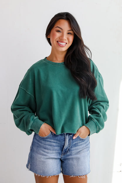 Chill Out Cropped Pullover