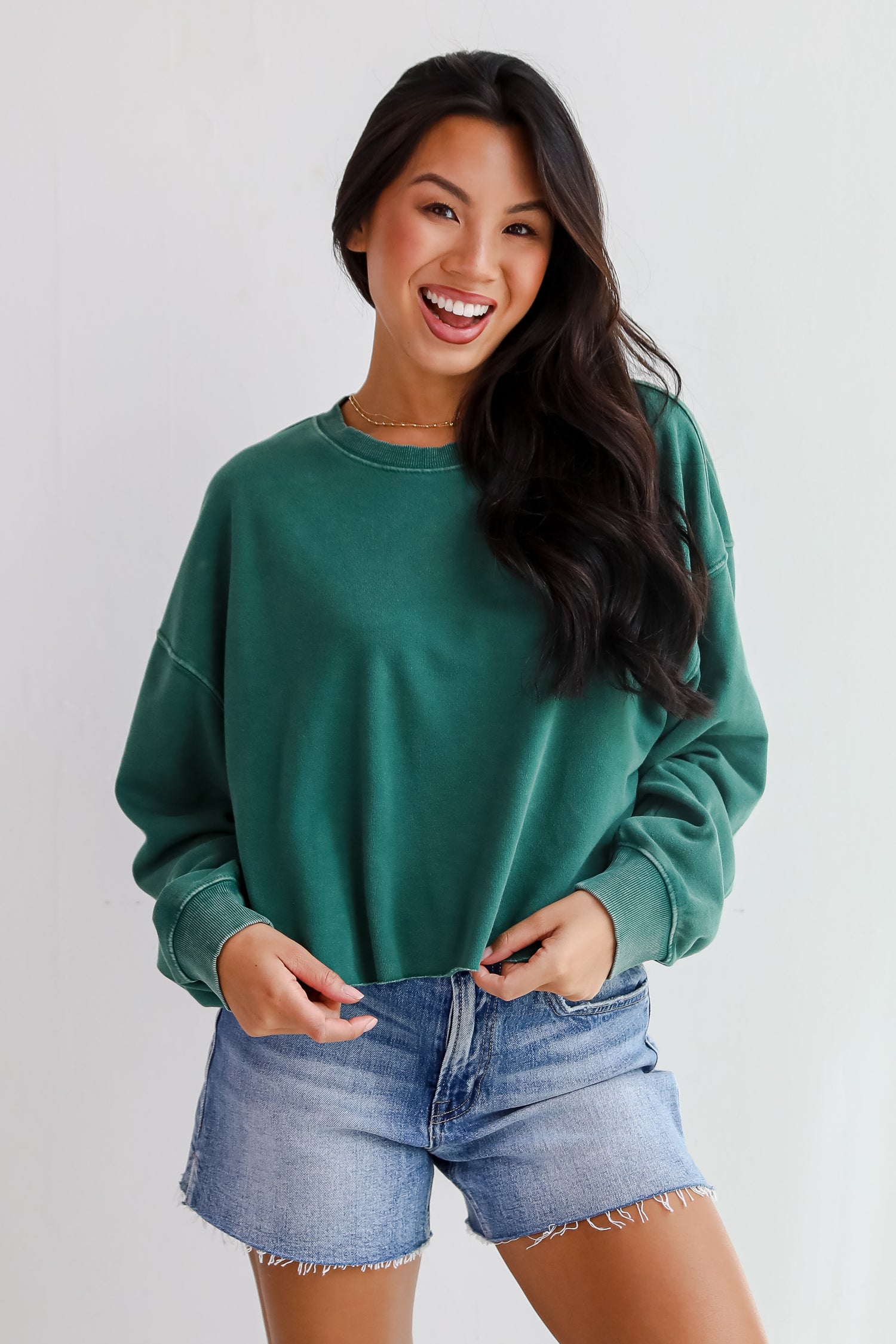 Chill Out Cropped Pullover