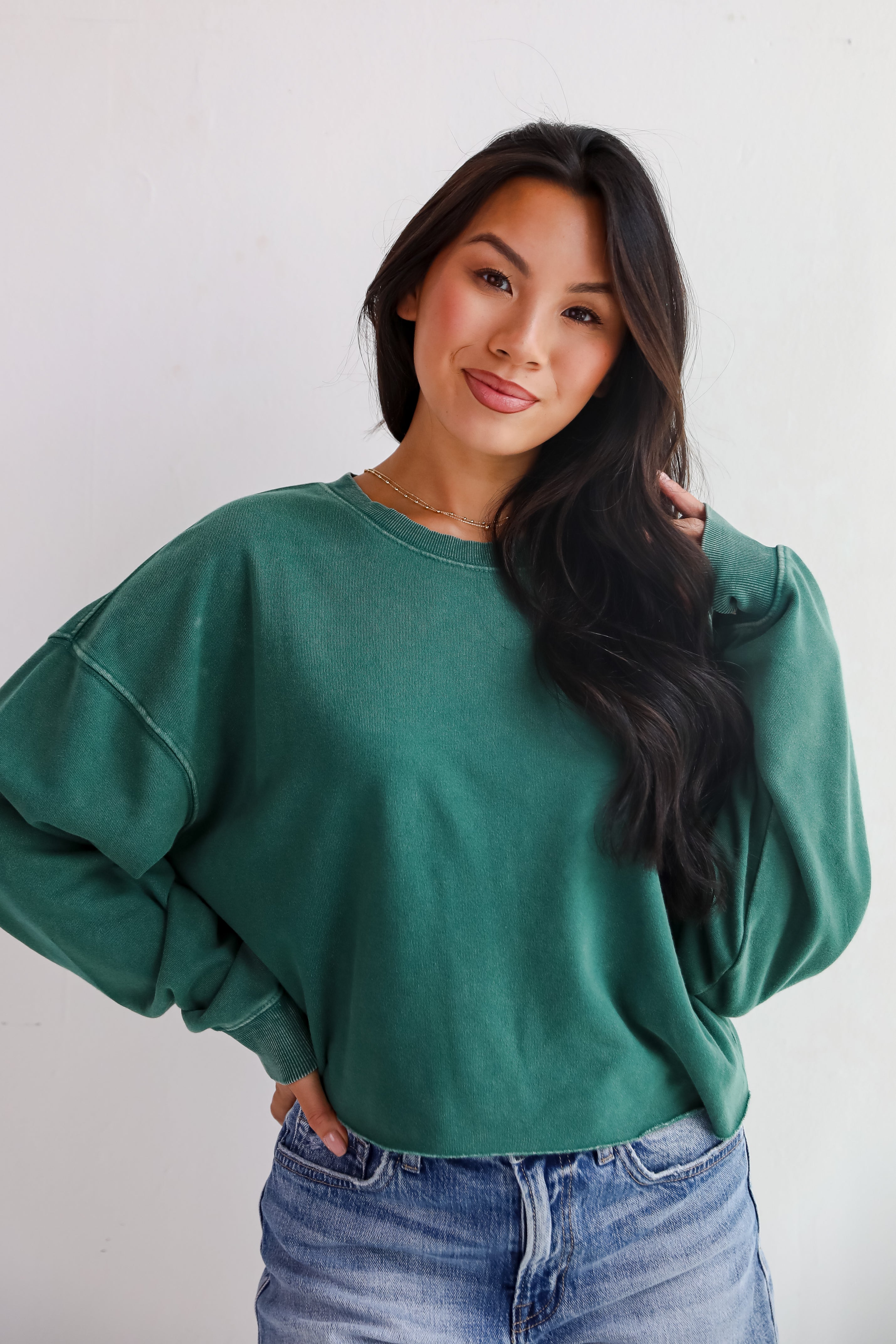 Chill Out Cropped Pullover