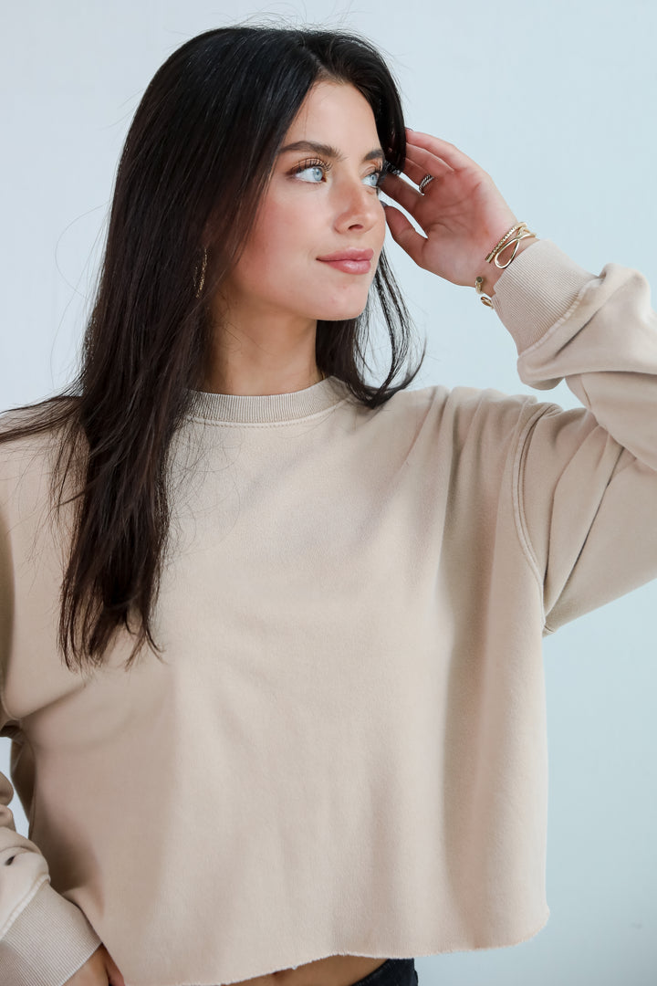 Chill Out Cropped Pullover