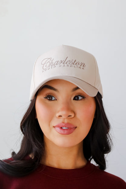 Charleston South Carolina Color Block Embroidered Hat