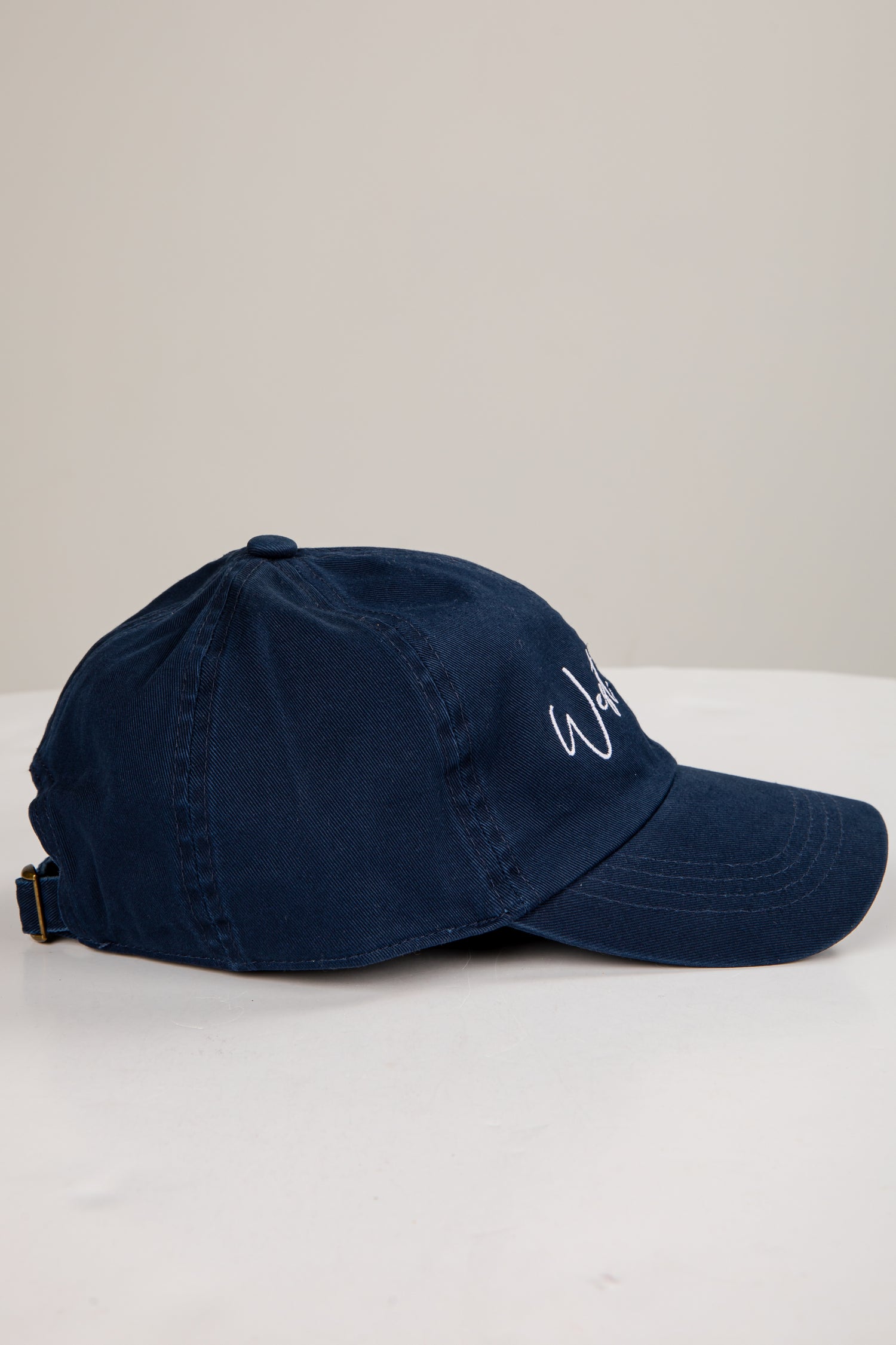 Navy West Hall Script Hat | DU Exclusives