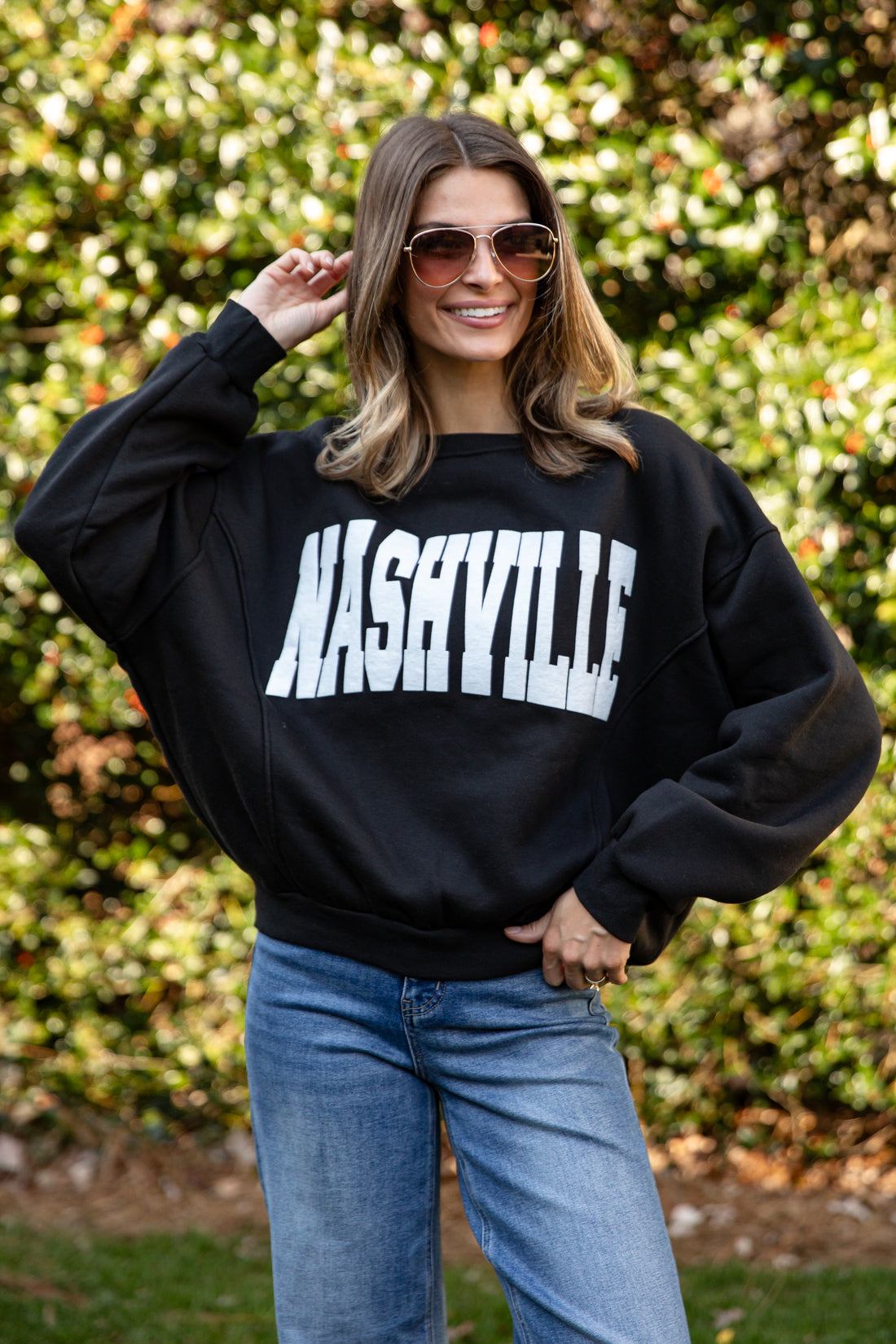 Nashville Black Sweatshirt – Dress Up