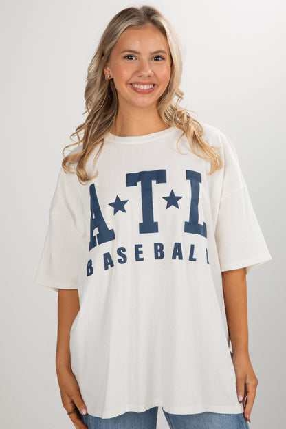 atl baseball t shirt