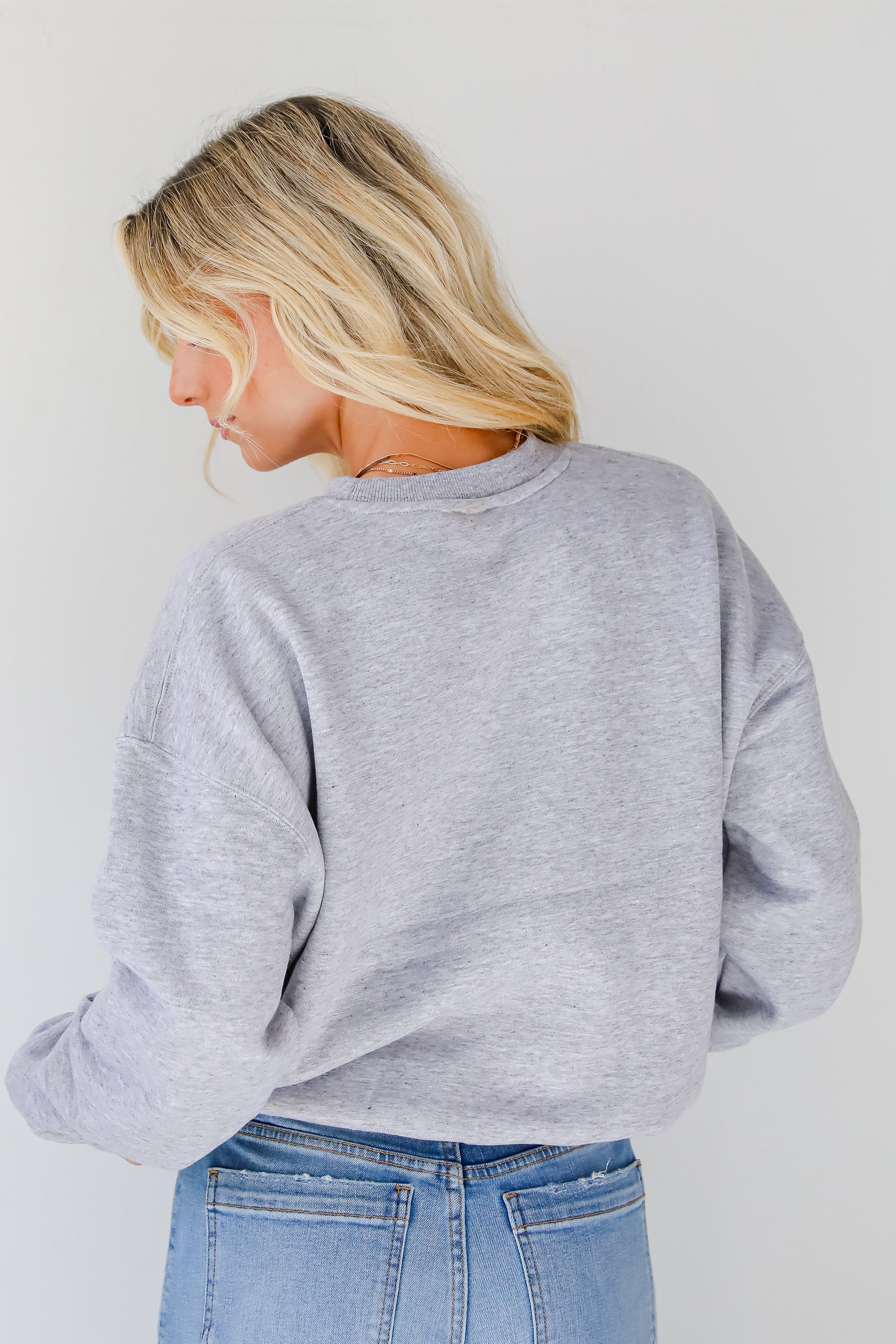 Heather Grey Merry &amp; Bright Sweatshirt