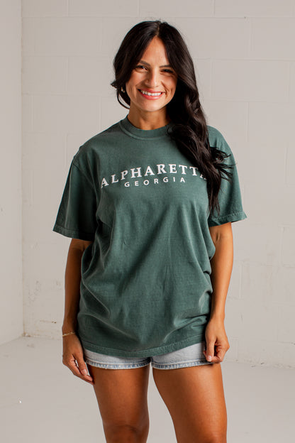 Hunter Green Alpharetta Georgia Tee