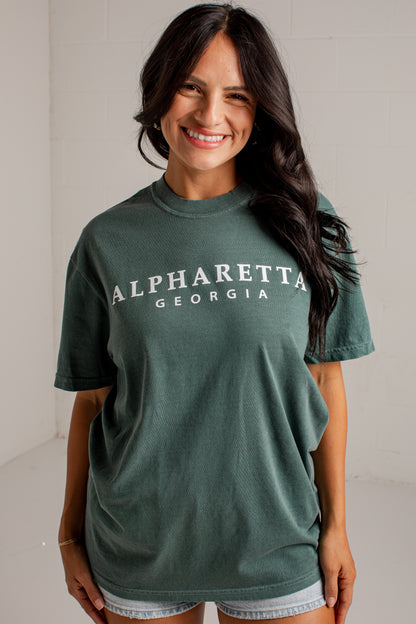 Hunter Green Alpharetta Georgia Tee