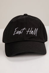 Black cap with &