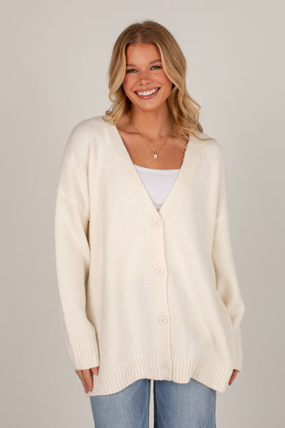 Atlanta Heart Graphic Sweater Cardigan