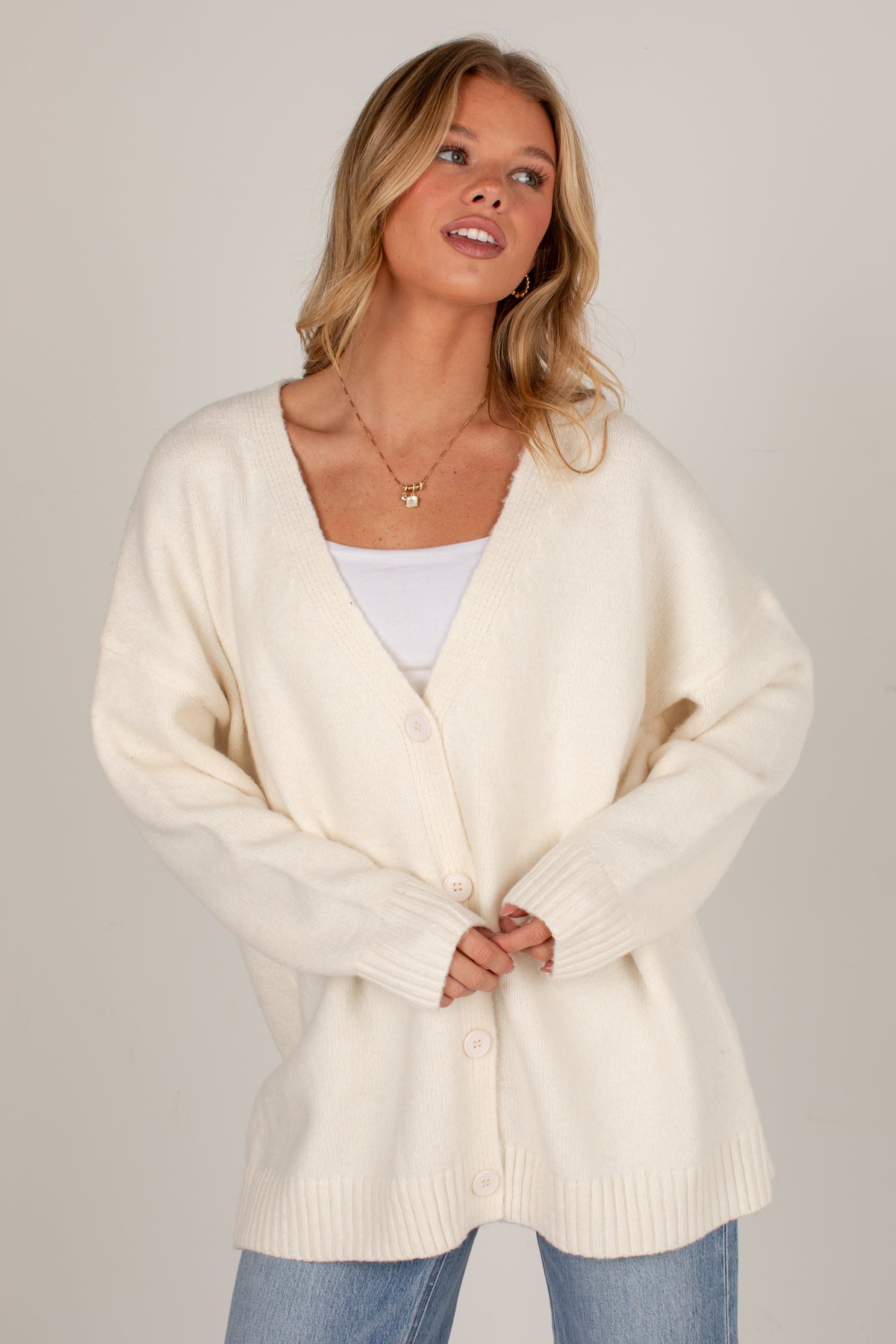 Atlanta Heart Graphic Sweater Cardigan