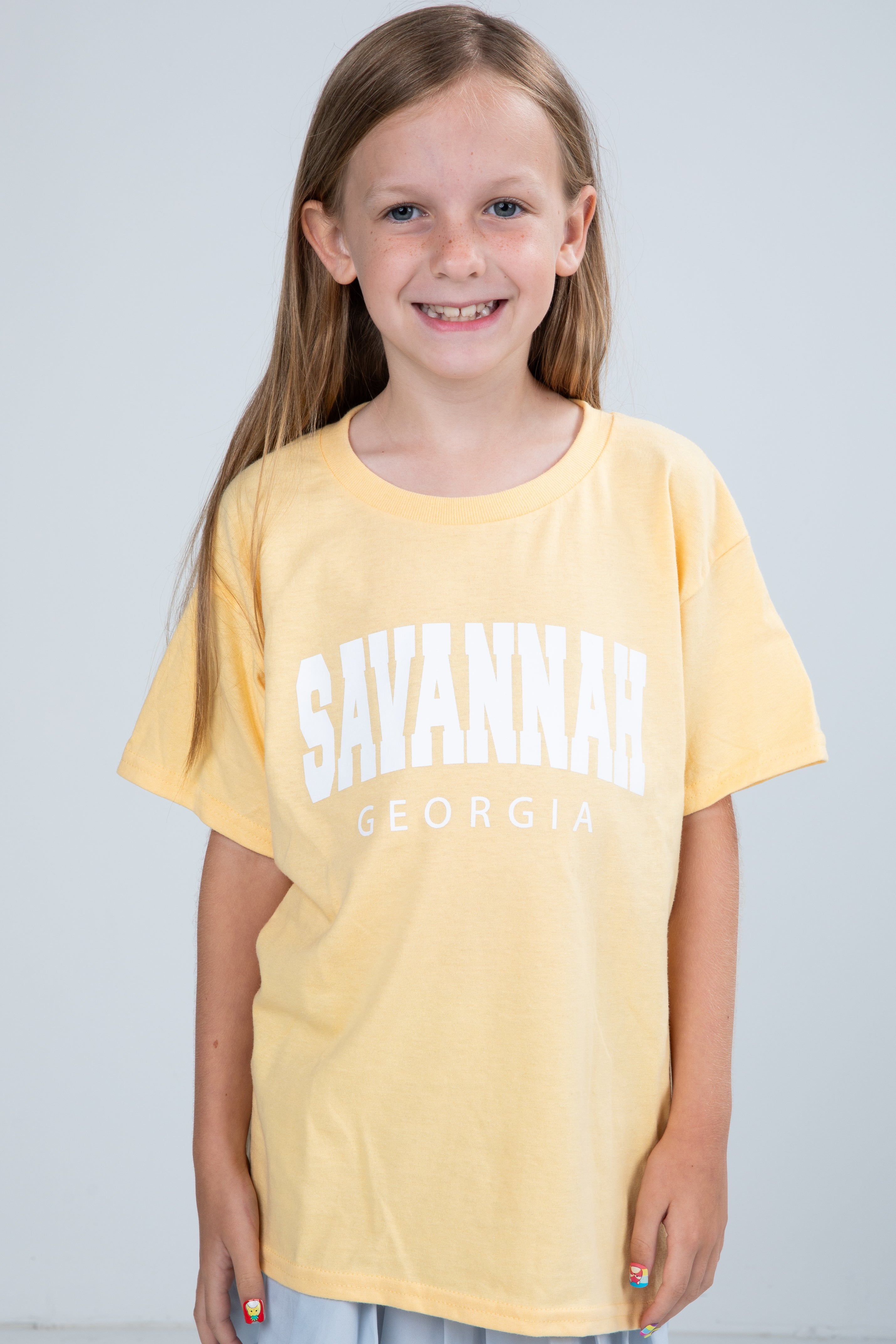 Youth Yellow Savannah Georgia Tee | DU Exclusives | ShopDressUp