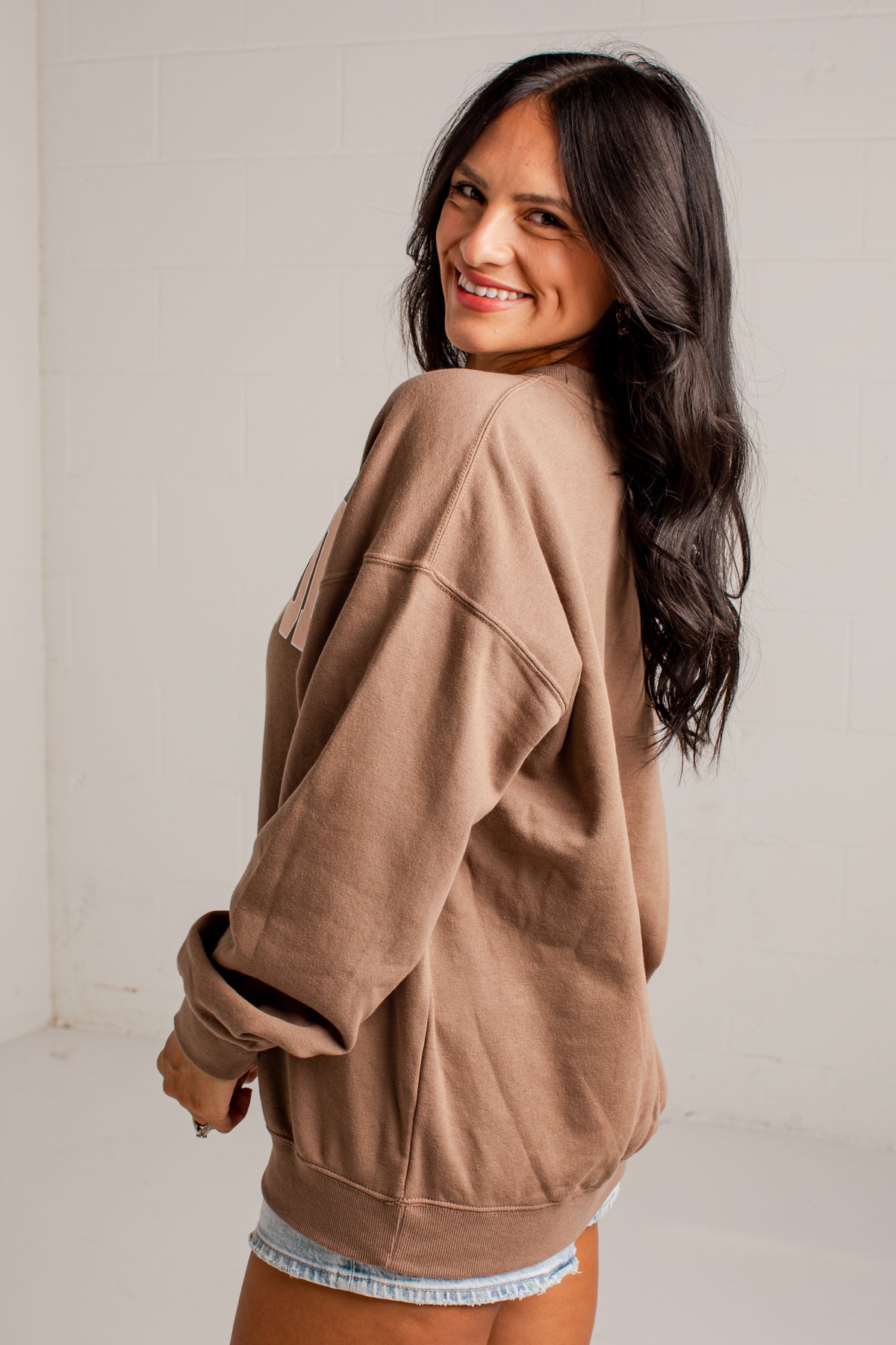 Brown Charleston Graphic Sweatshirt