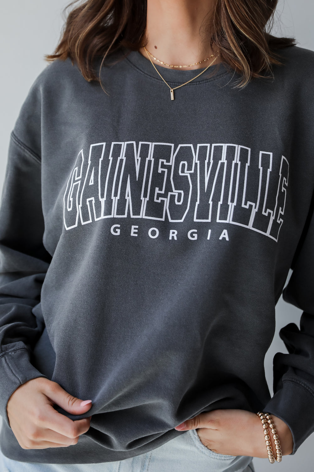Charcoal Gainesville Georgia Sweatshirt