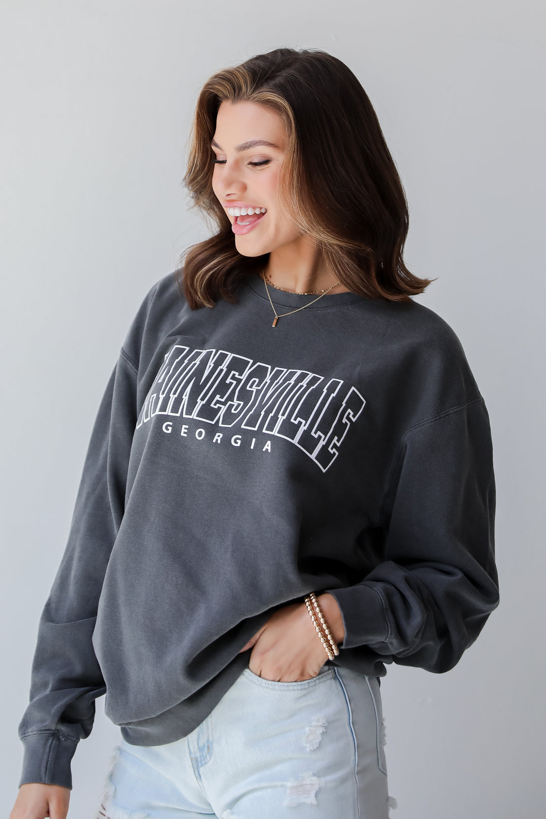 Charcoal Gainesville Georgia Sweatshirt