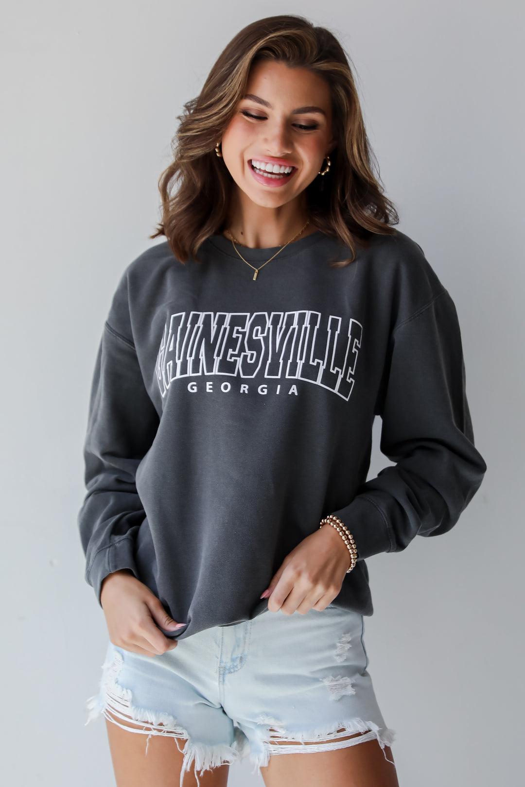 Charcoal Gainesville Georgia Sweatshirt