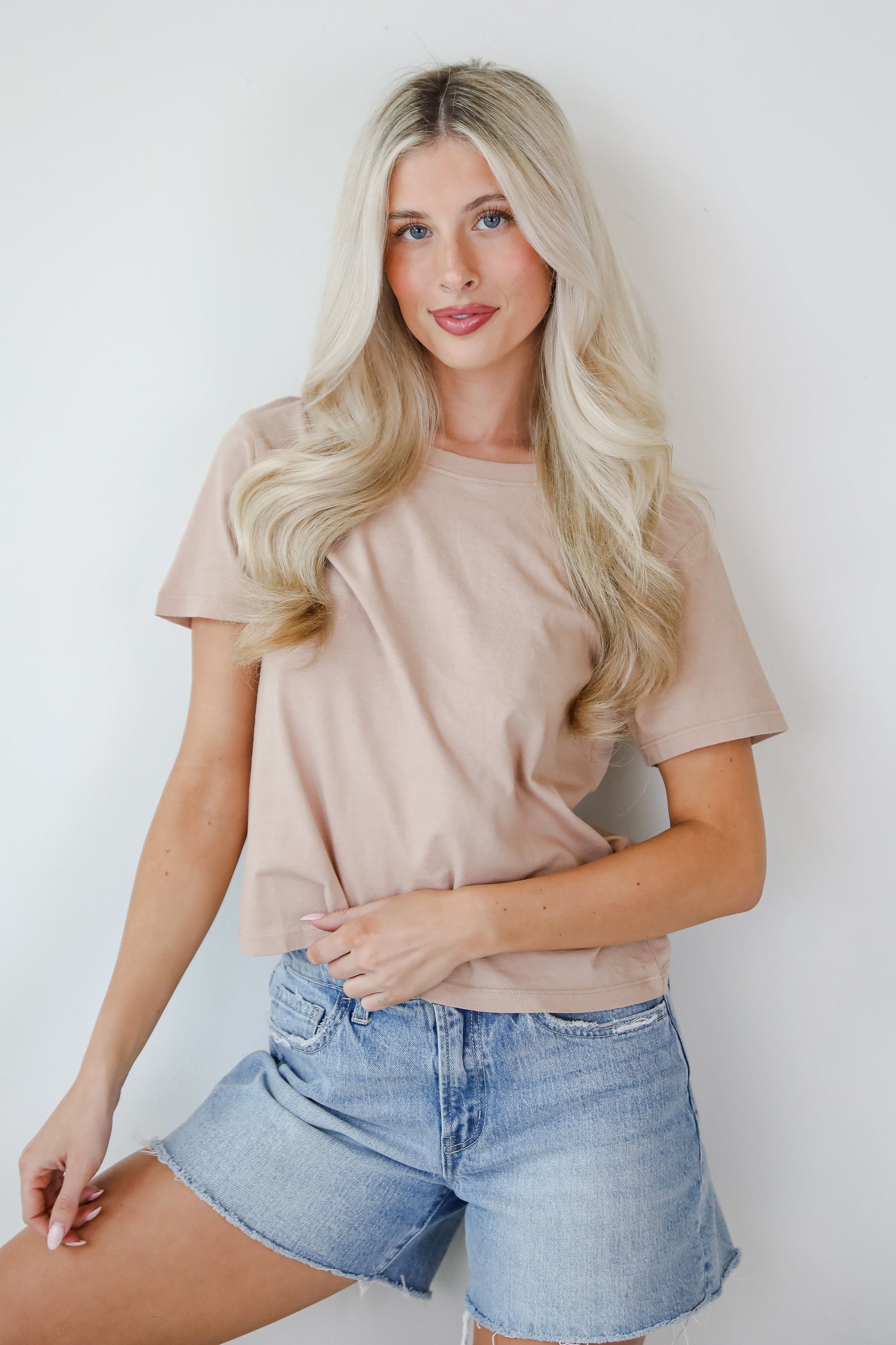 female dress tops Basic Short Sleeve Tees | Casual Tops For Women