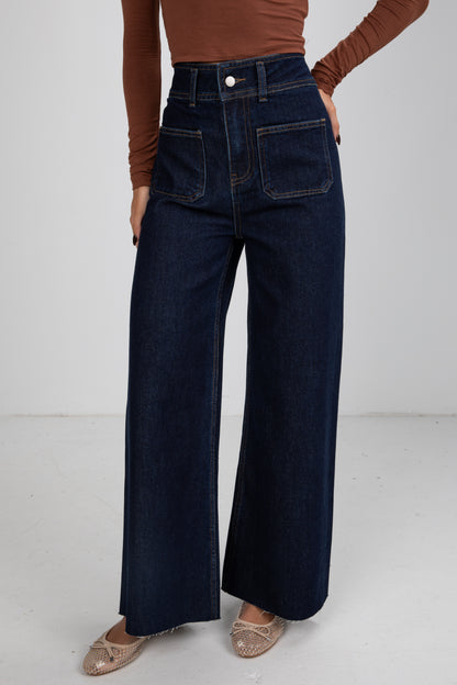 wide leg jeans