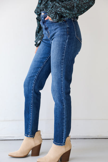 dark wash denim for women