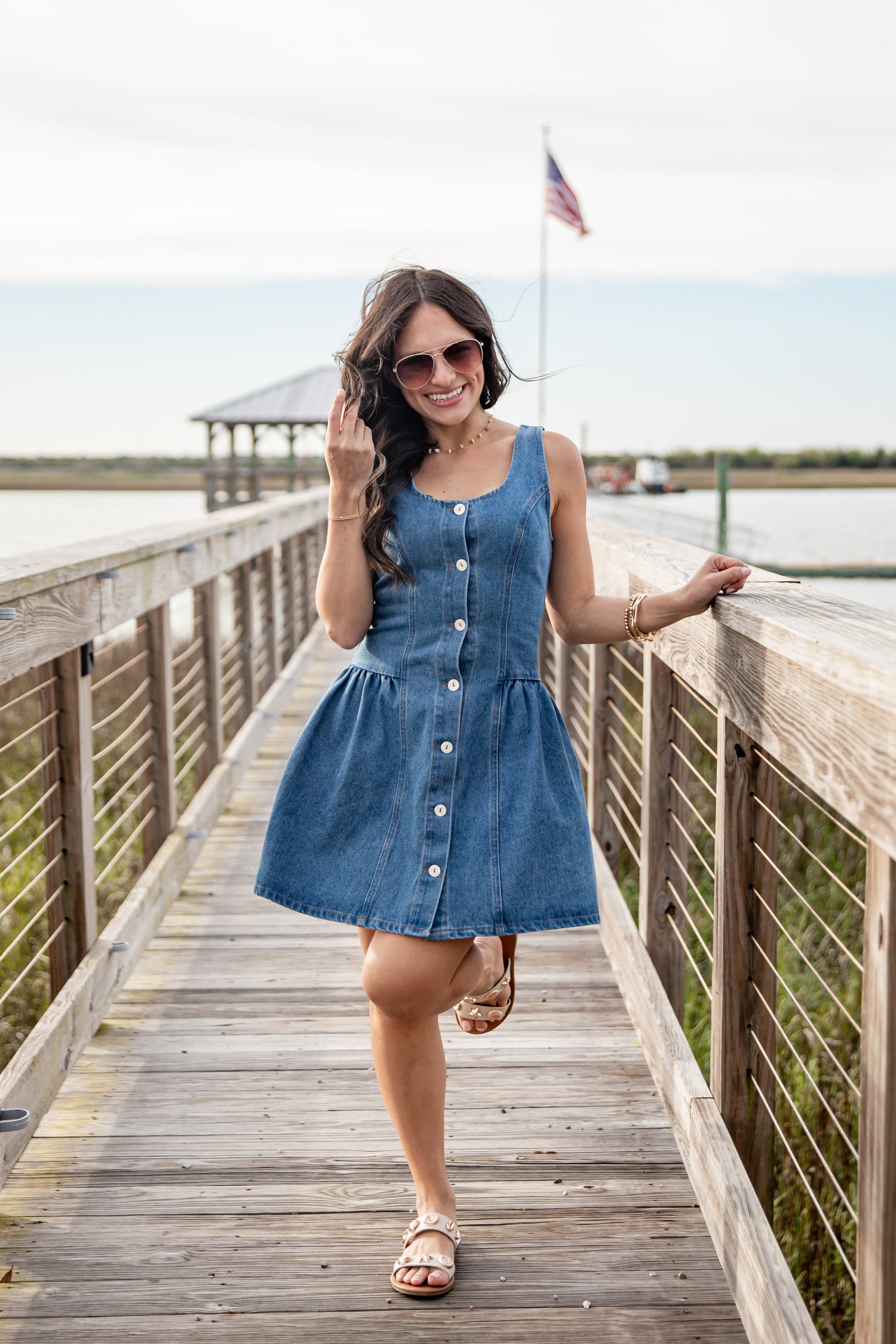 Denim Button Front Mini Dress | Trendy Women's Dresses Denim Button Front Mini Dress | Trendy Women's Dresses