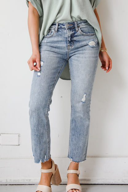 high waisted jeans