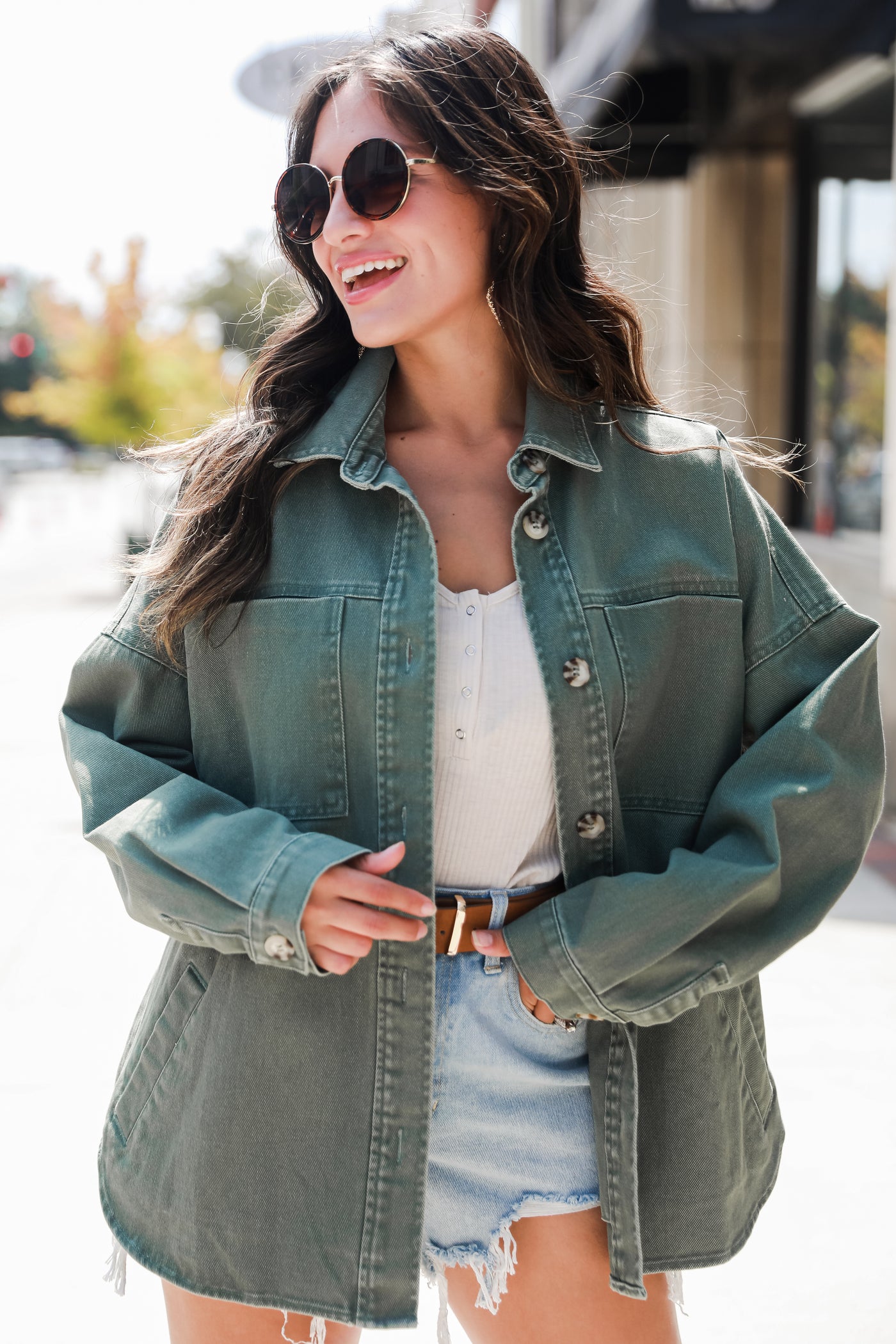 How to Style It: Olive Green Jacket Outfits - Merrick's Art | Olive green  jacket outfits, Green jacket outfit, Olive jacket outfit