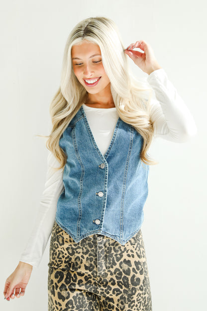 Coveted Appeal Denim Vest