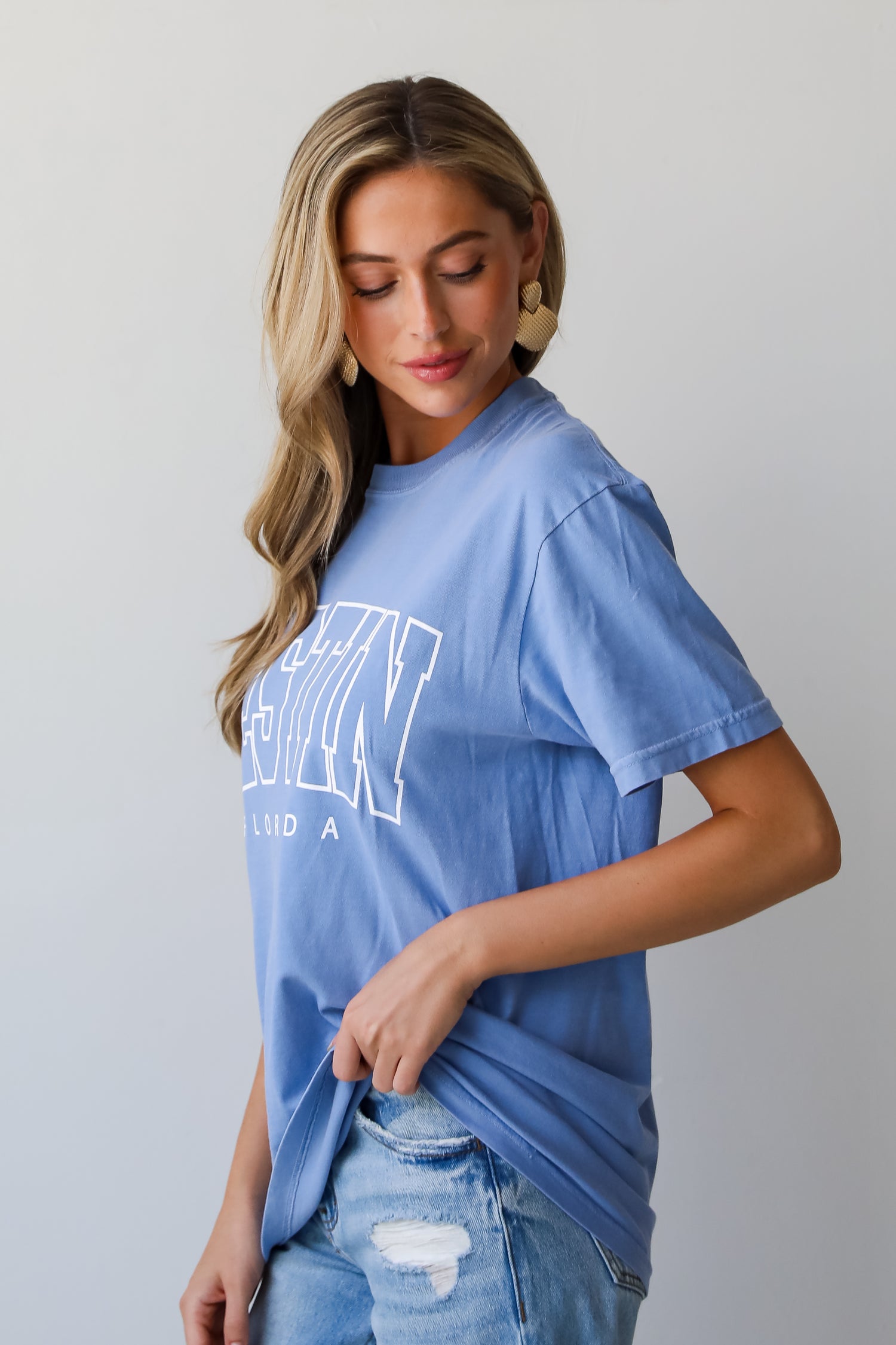 Light Blue Destin Florida Tee