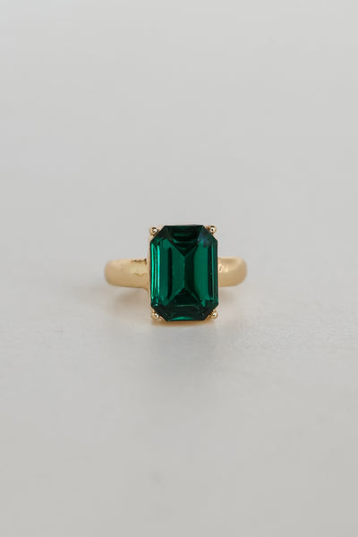 Green Gemstone Ring