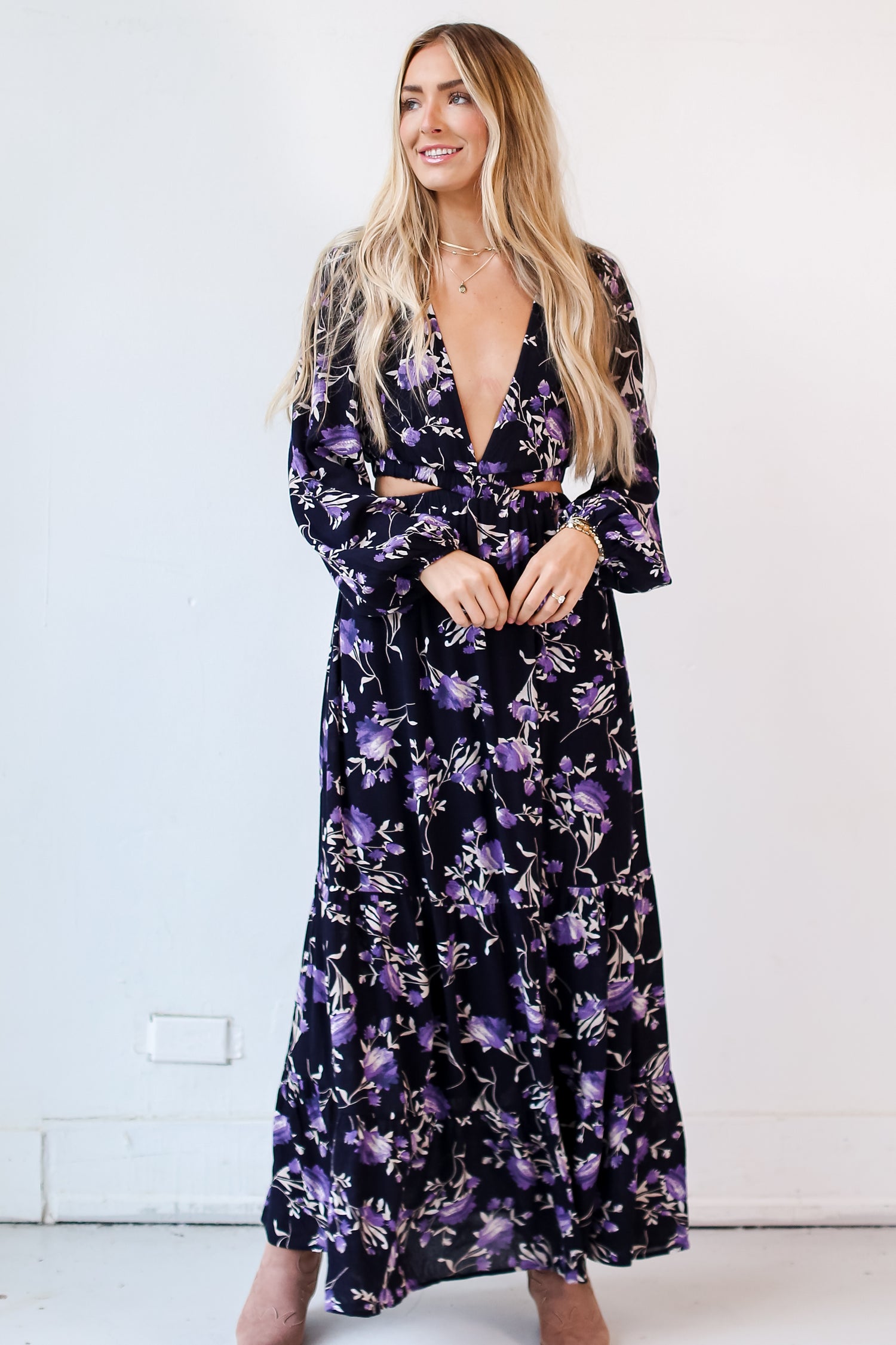 cute floral maxi dresses