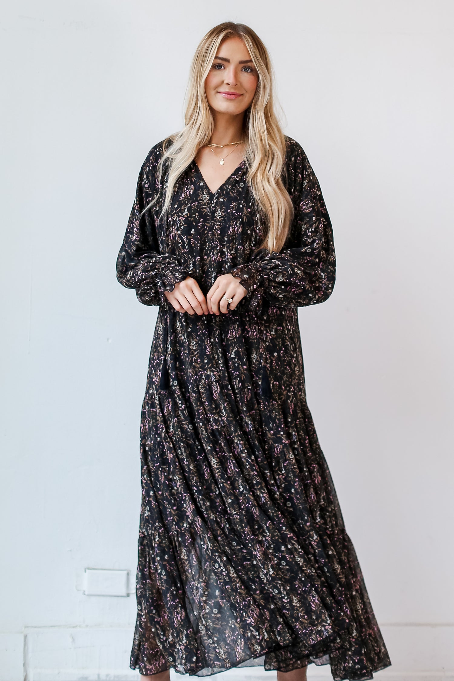 maxi dress for fall