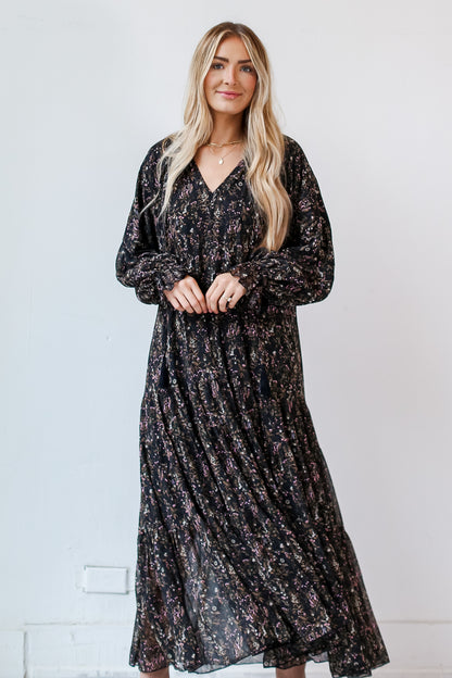 maxi dress for fall