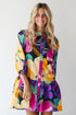 Exemplary Charm Multicolored Floral Mini Dress