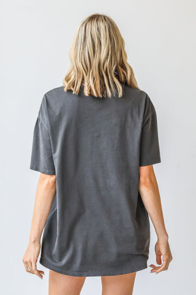 charcoal Florida Graphic Tee back view