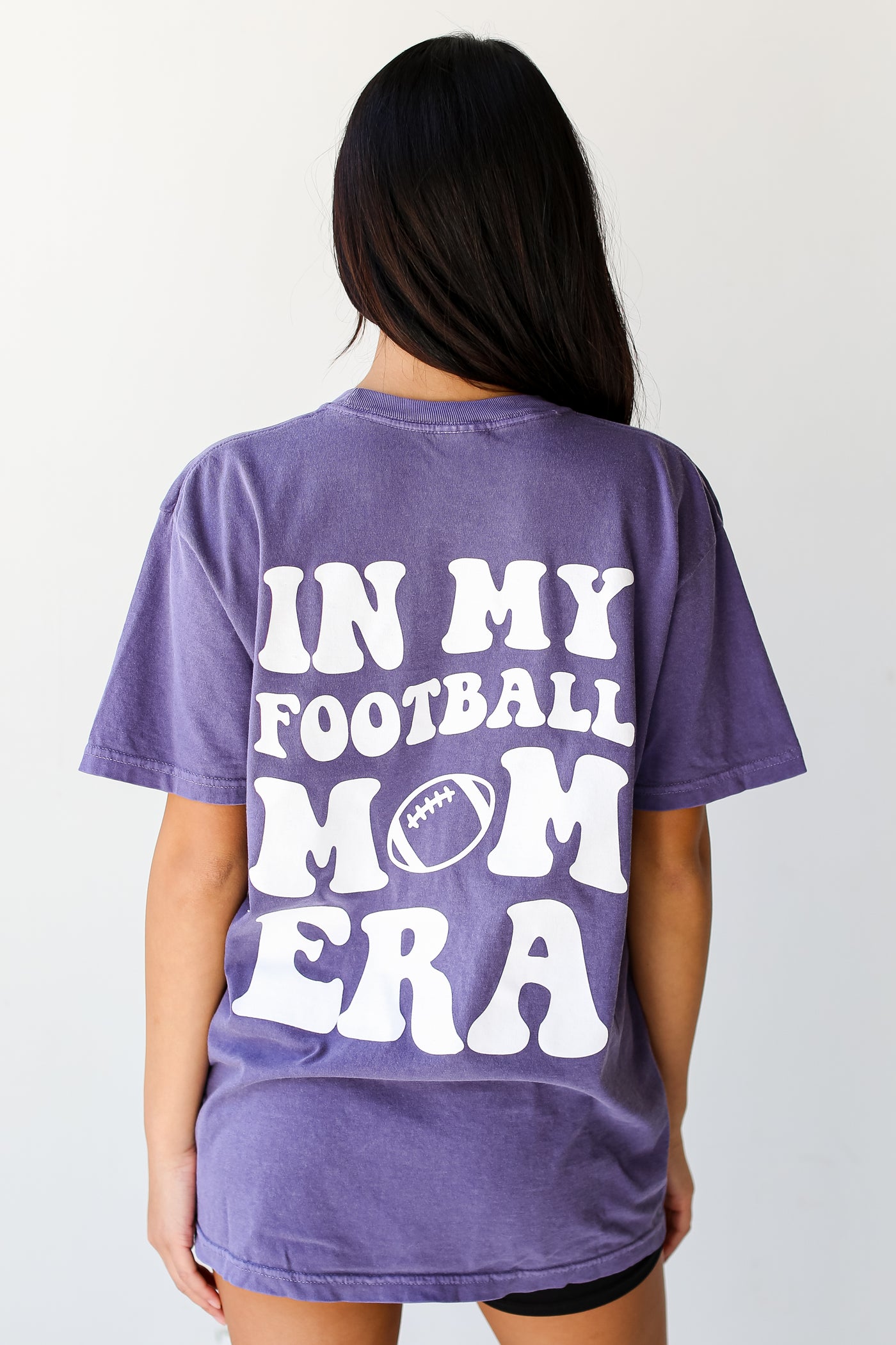 purple In My Football Mom Era Tee