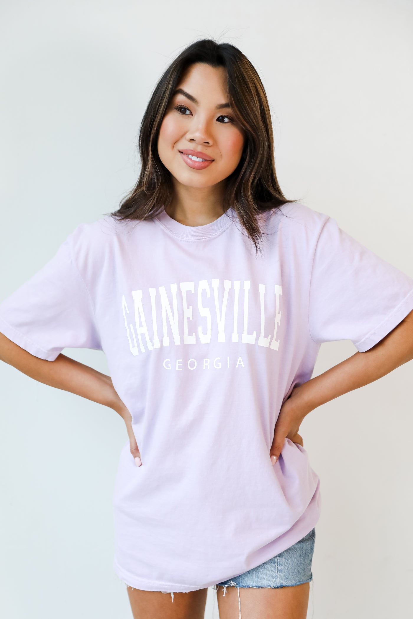 Lavender Gainesville Georgia Tee front view