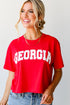 Georgia T-shirt In Red