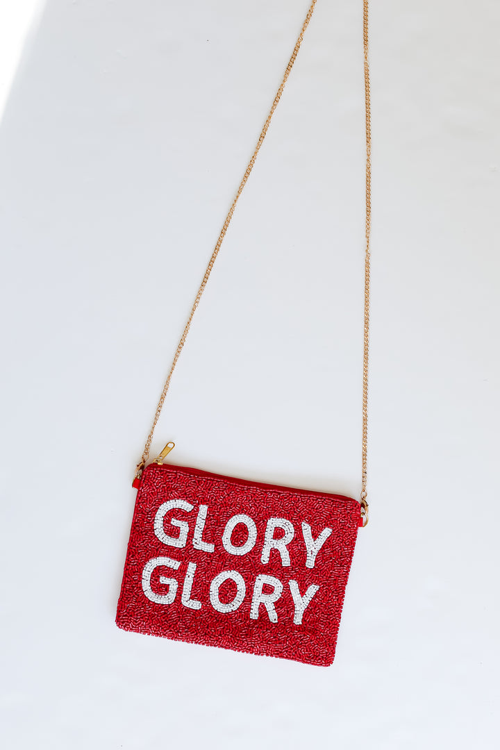 Glory Glory Beaded Crossbody Bag close up