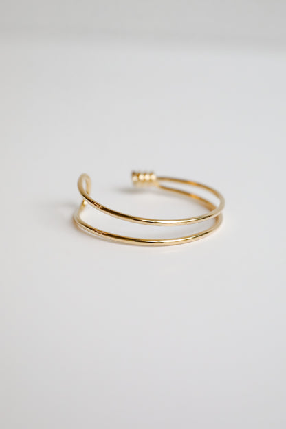 Josie Gold Cuff Bracelet