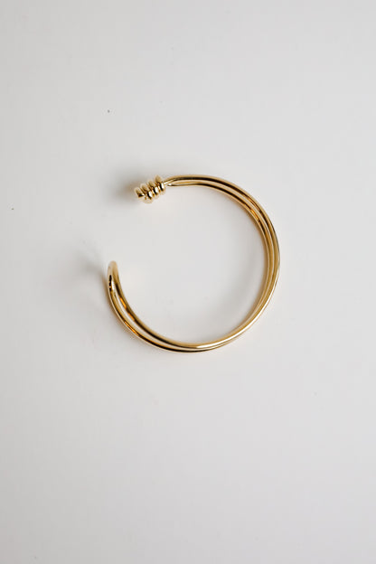 Josie Gold Cuff Bracelet