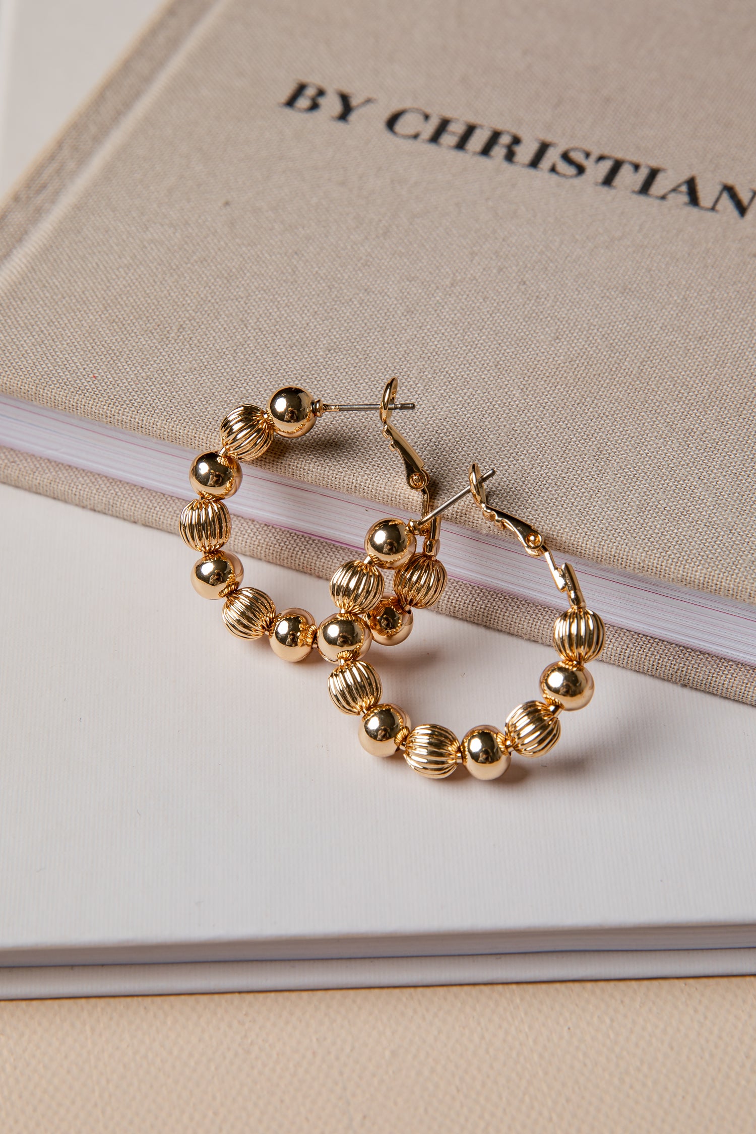 gold dress earrings for women Gold Double Hoop Earrings | Gold Hoops For Women