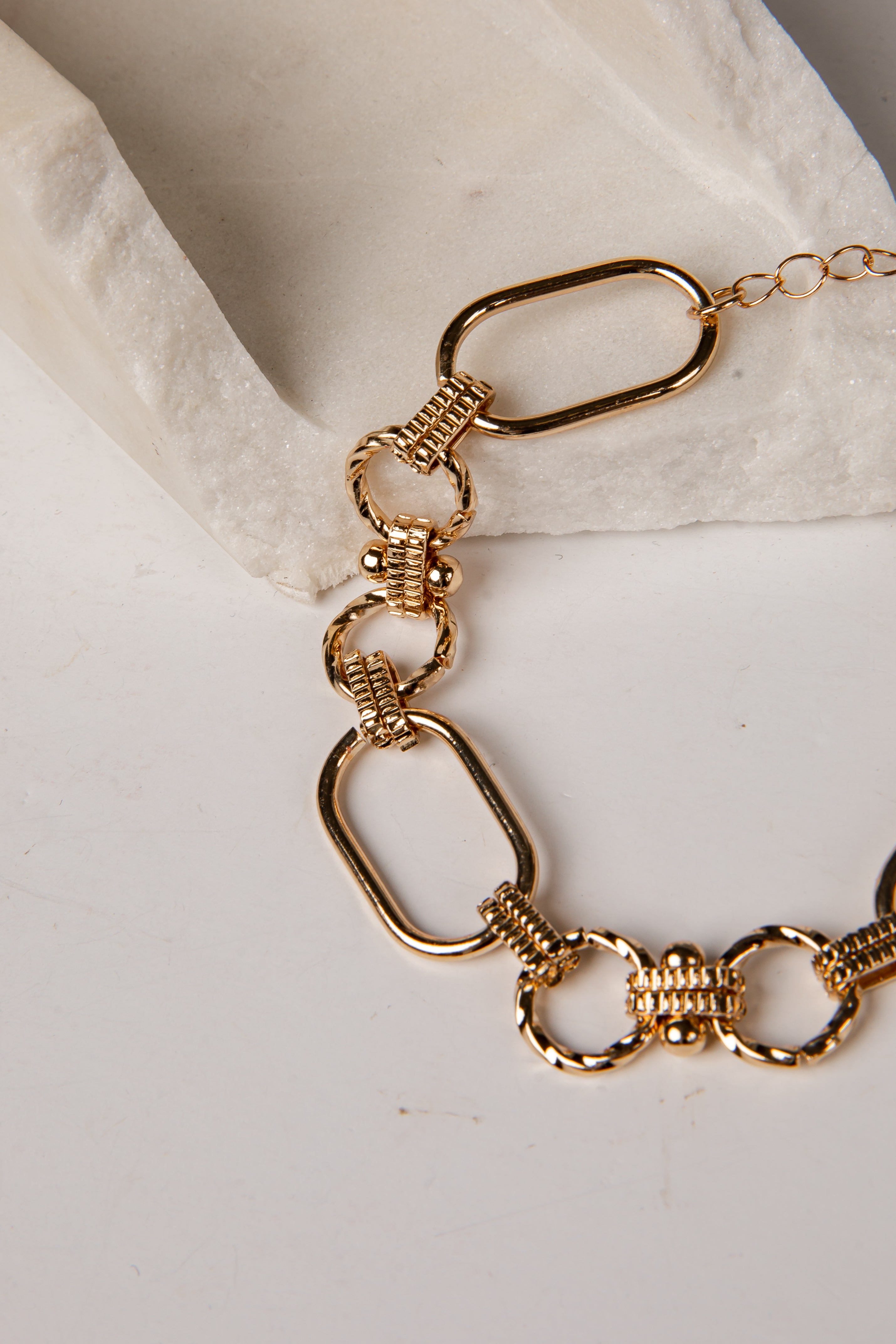 US三軒茶屋US Exclusive Chain Bracelet キヘイ Mary Hayes Gold Chain Bracelet – Dress Up