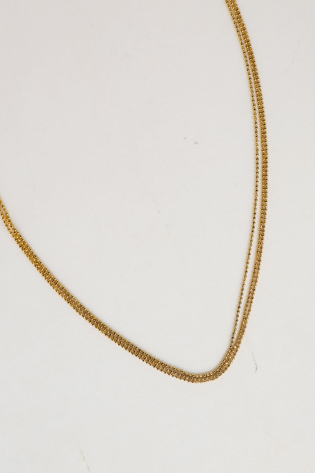 Gold Layered Chain Necklace