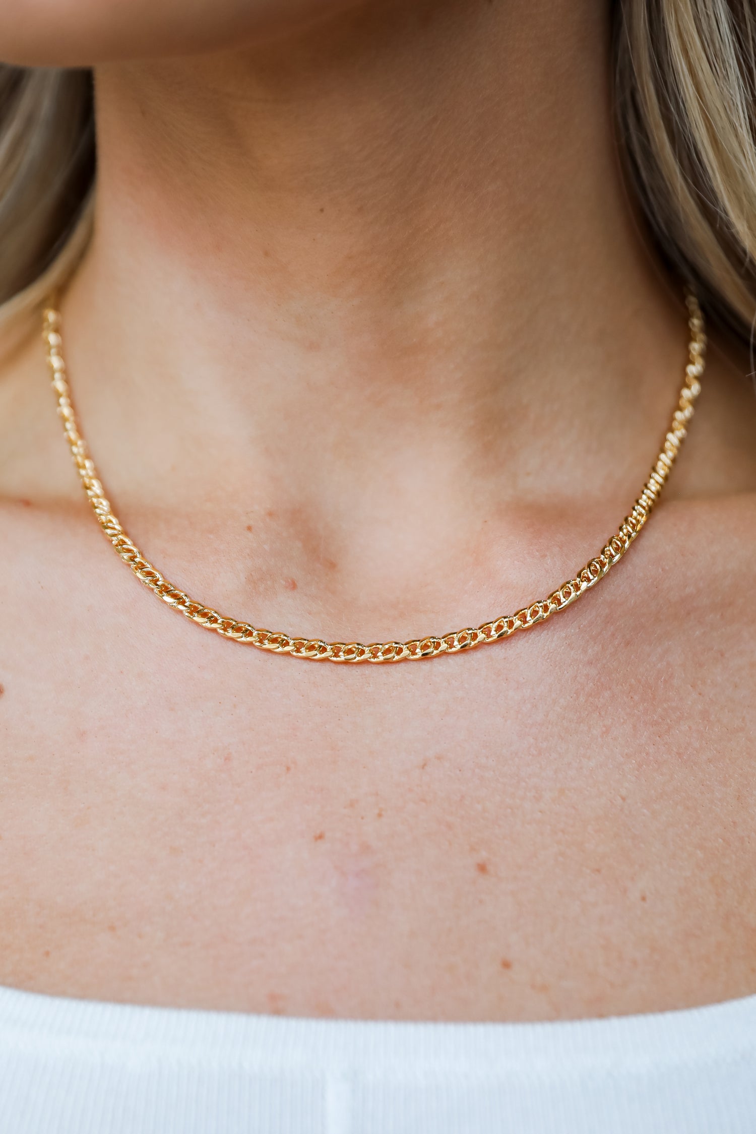 Trendy Gold Chain Necklace | Cute Necklaces | DressUp Trendy Gold Chain Necklace | Cute Necklaces | DressUp
